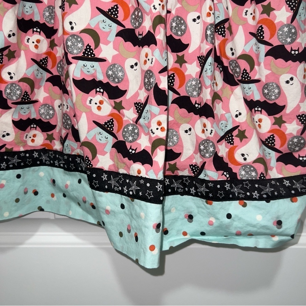 NWT Matilda Jane Heart To Heart Halloween Fun Mixed Print Dress Size 10 - Picture 4 of 7